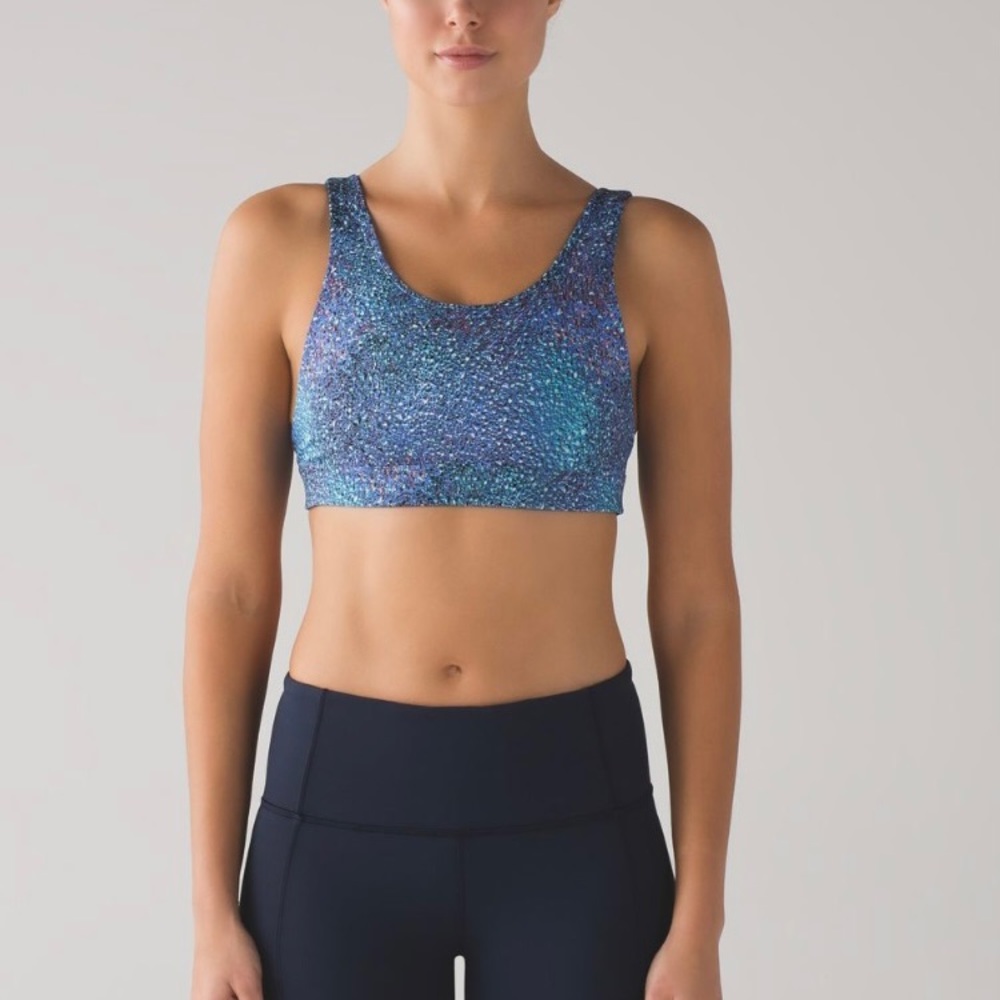 Lululemon Cadence Crusher Multi Print Sports Bra - image 1